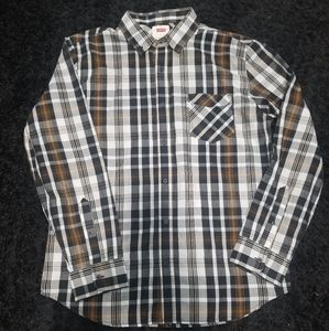 Levi's Plaid Button Up Shirt